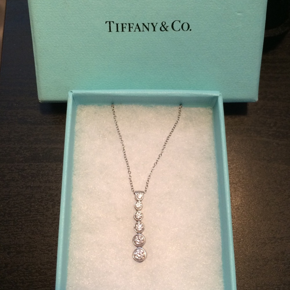 Tiffany Diamond Pendant Necklace
